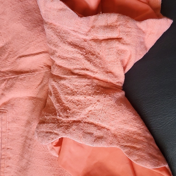 Peach Scallop shorts - Picture 6 of 9